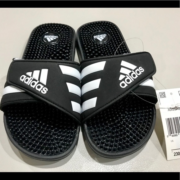 Adidas Adissage K sandals Size 4 - Picture 3 of 8